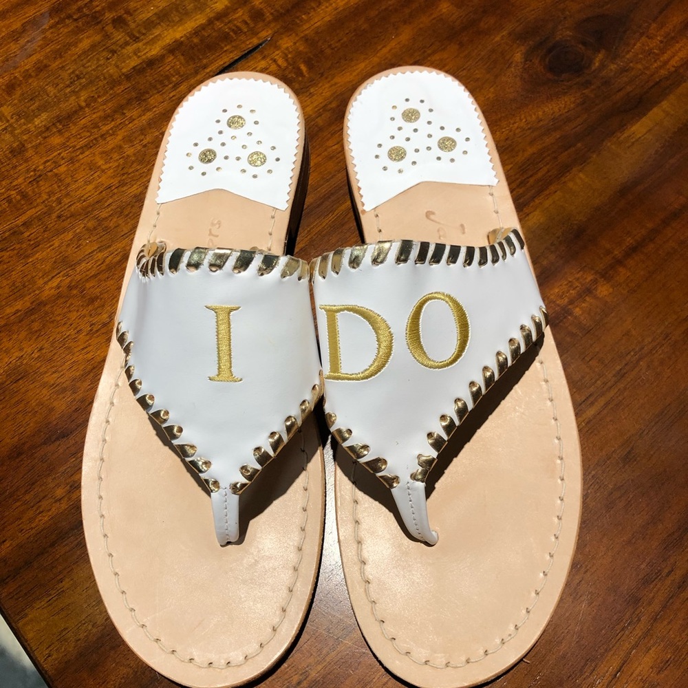 “I DO” Jack Rogers - Size 8
